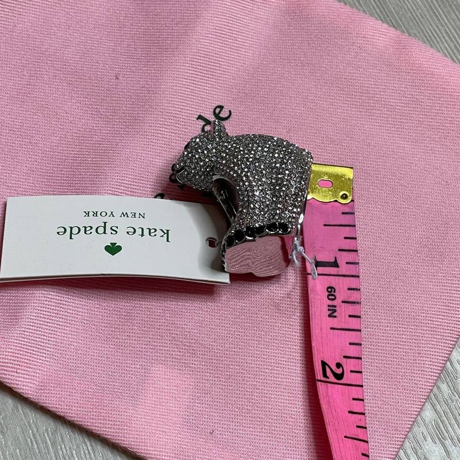 Kate Spade Kate Spade arctic friends polar bear pave ring size 6 Size ONE SIZE - 7 Thumbnail