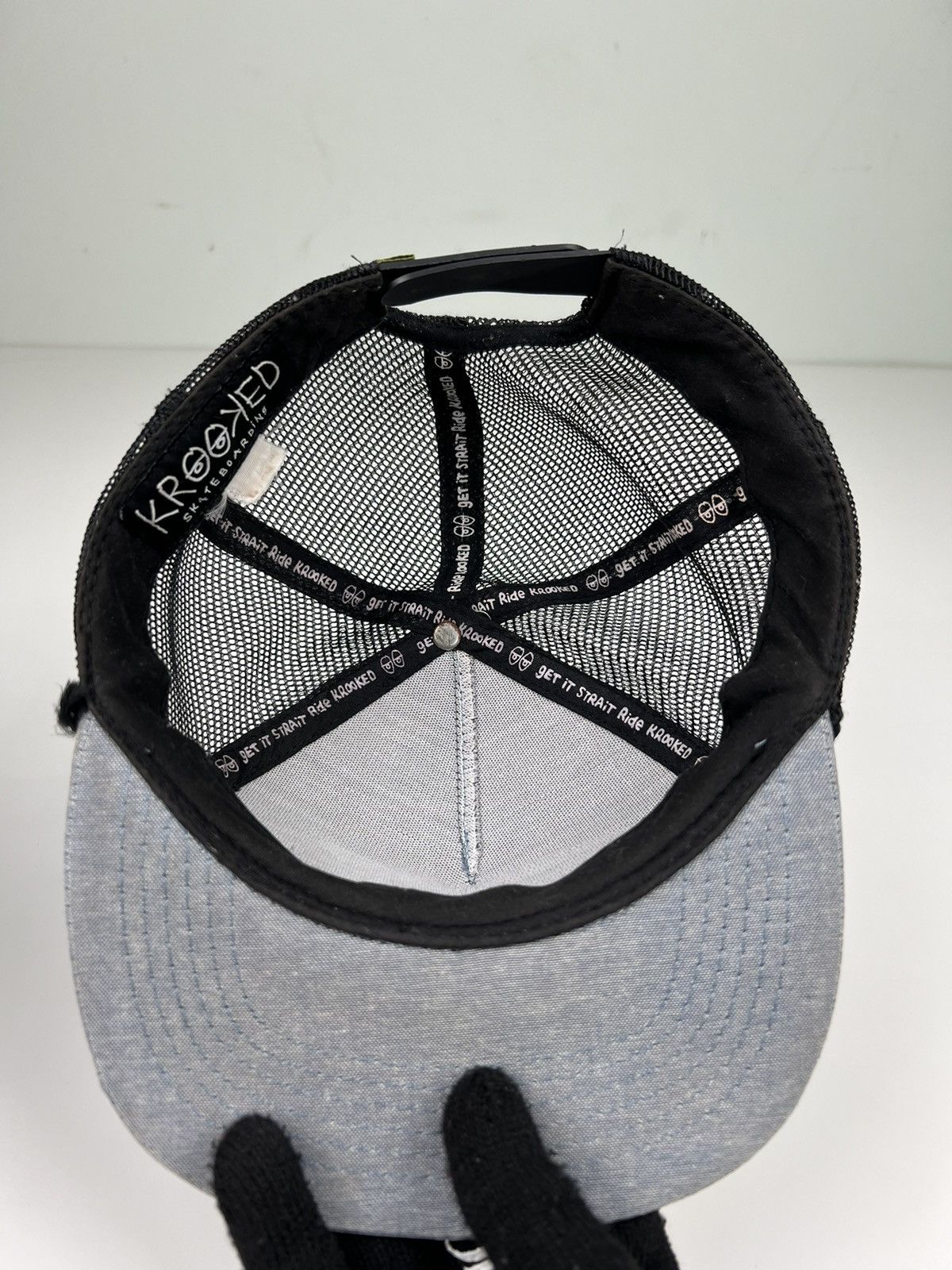 Krooked Krooked Skateboarding Trucker Hat Size ONE SIZE - 6 Thumbnail