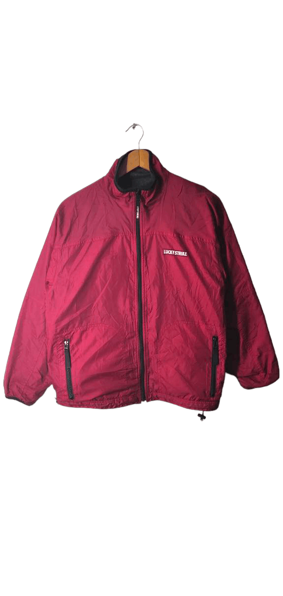 Sports Specialties VINTAGE LUCKY STRIKE MOTORSPORT REVERSIBLE JACKET Size US S / EU 44-46 / 1 - 1 Thumbnail