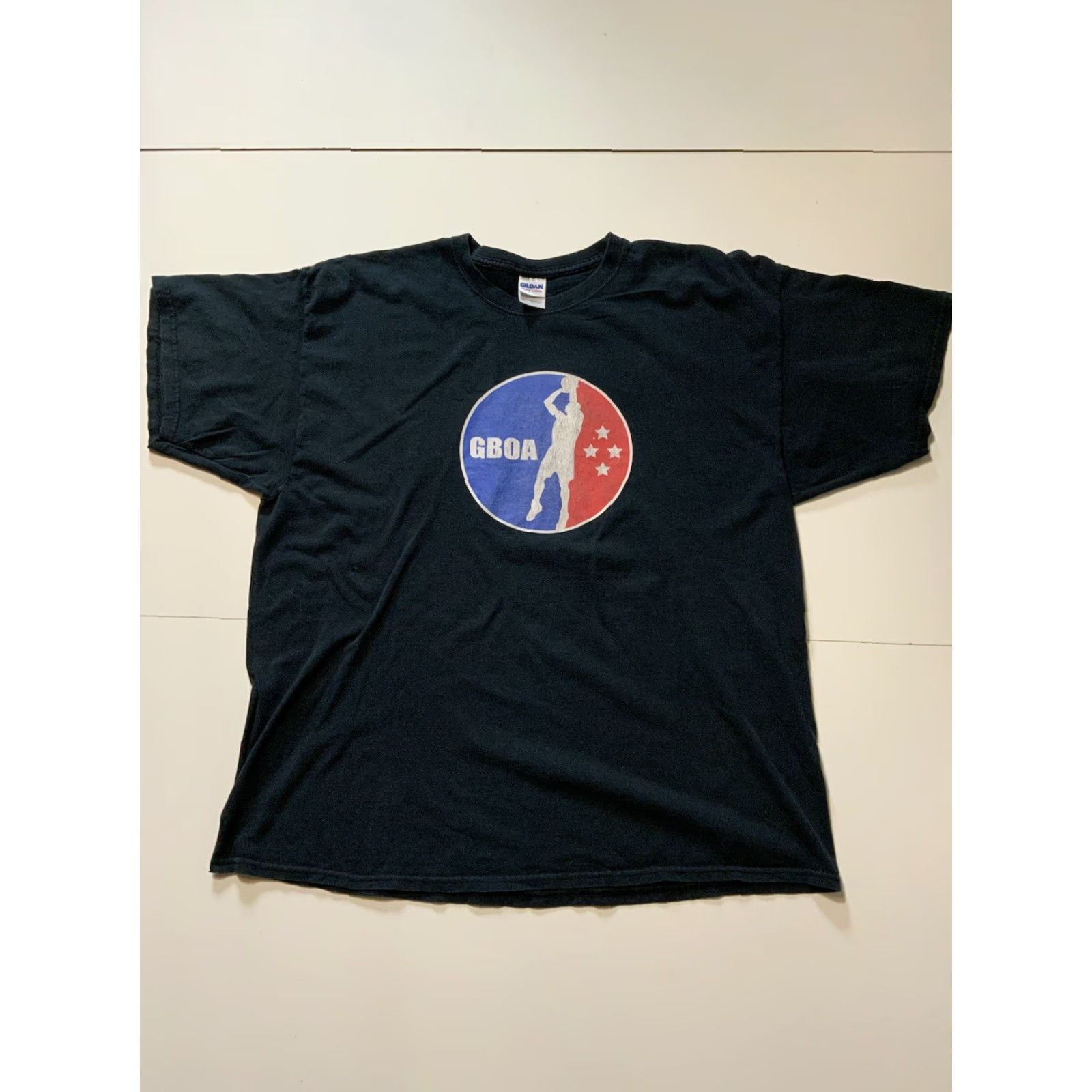 Gildan GBOA T-Shirt Sz. XL Grassroots Basketball Of America AAU Travel Hoops Tournament Size US XL / EU 56 / 4 - 2 Thumbnail