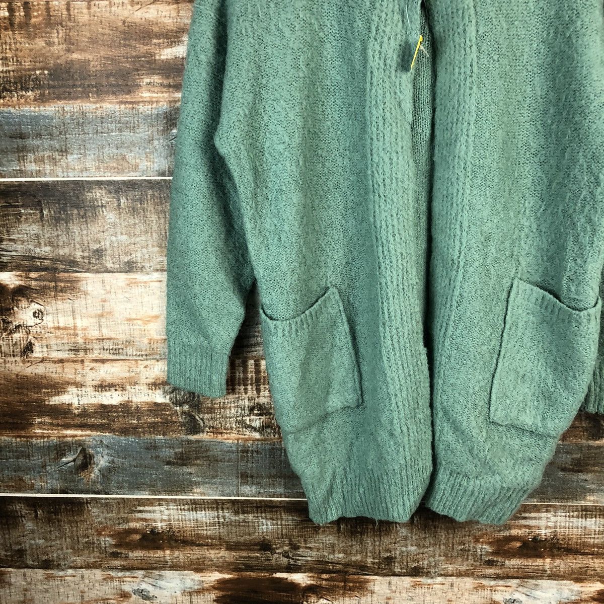 Homespun Knitwear × Japanese Brand × Vintage Japanese Brand vintage Green Knitwear #A1567 Size M / US 6-8 / IT 42-44 - 7 Thumbnail