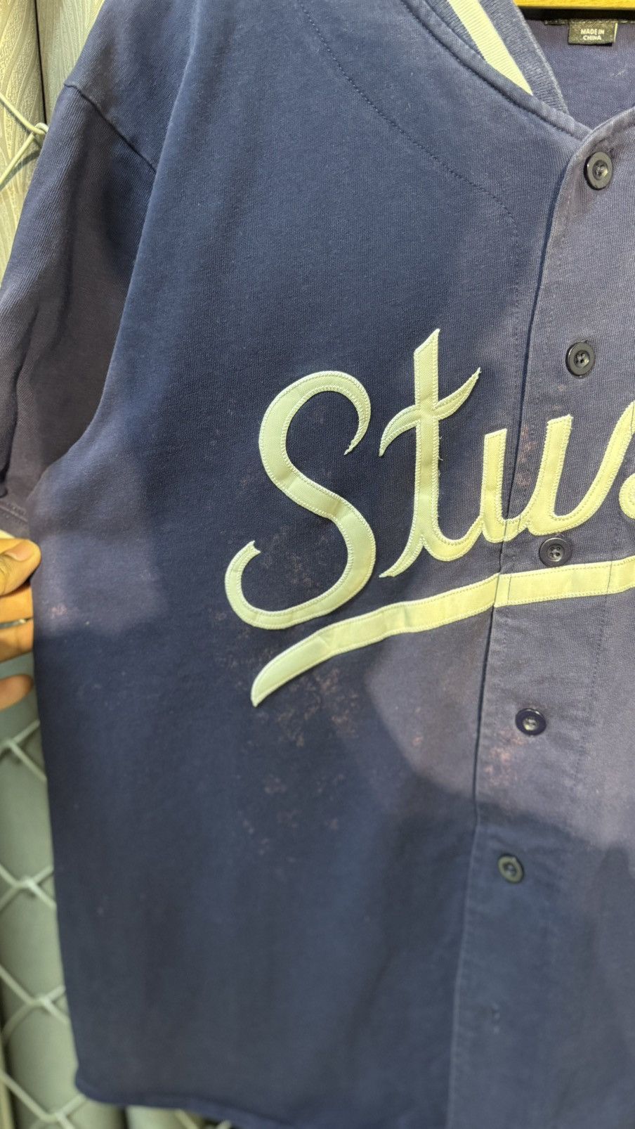 Stussy ‼️NEED GONE‼️ STUSSY BASEBALL NUMBER 35 SHIRT Size US L / EU 52-54 / 3 - 6 Thumbnail