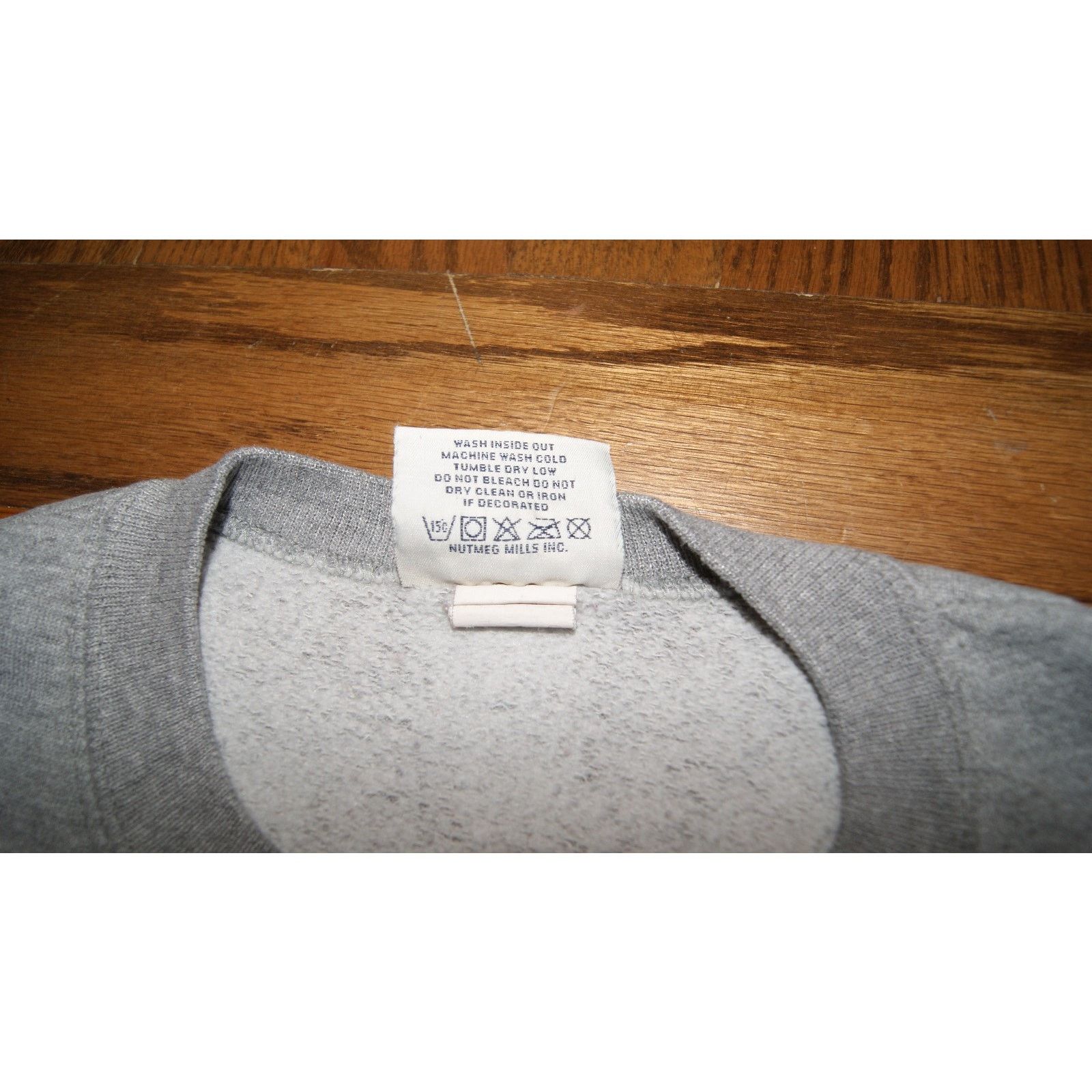 Lee VTG Lee Sports Chicago Blackhawks Gray Crewneck Mens XL Size US XL / EU 56 / 4 - 4 Thumbnail