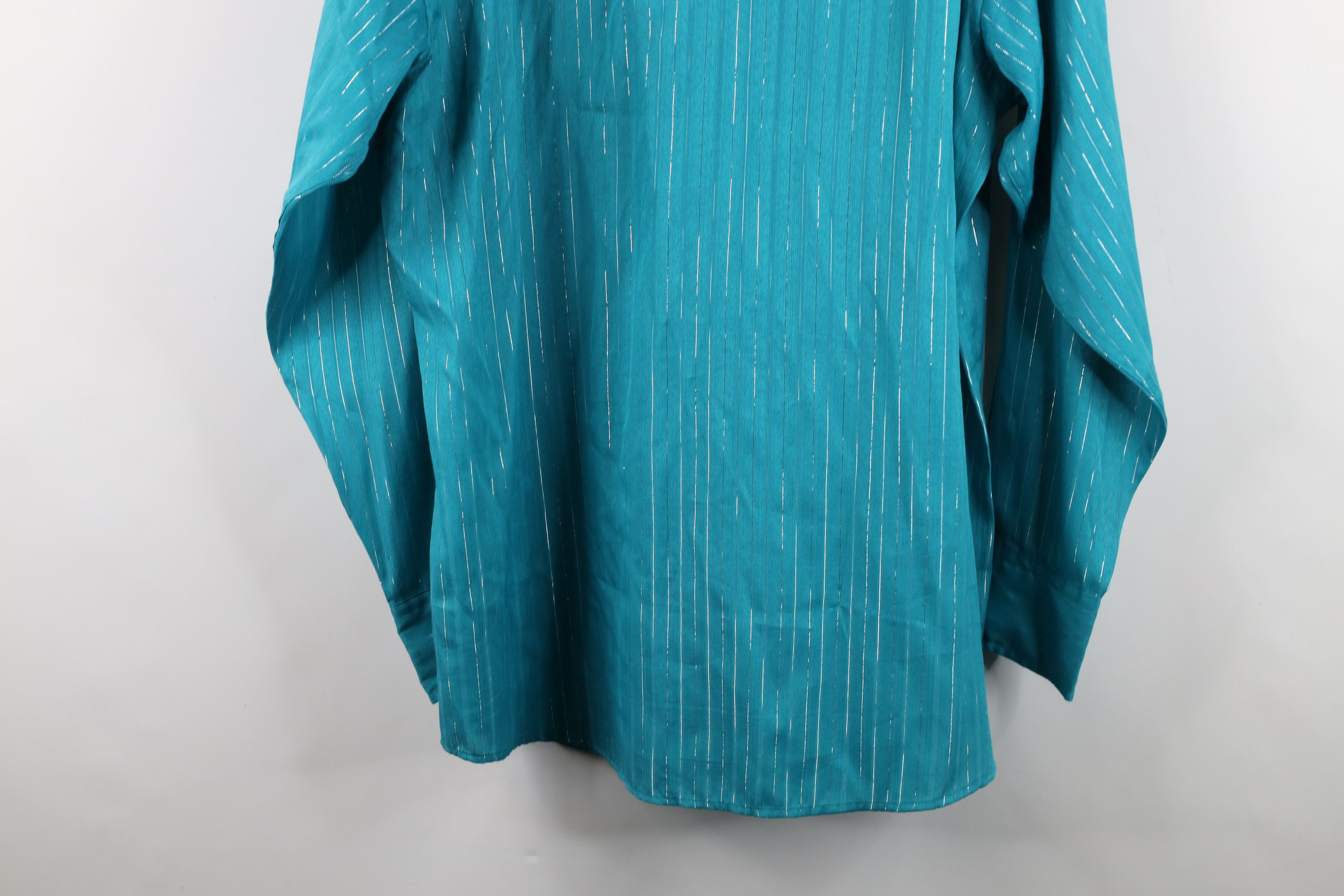 Vintage Vintage 90s Rockabilly Striped Cowboy Western Button Shirt Size US M / EU 48-50 / 2 - 12 Thumbnail