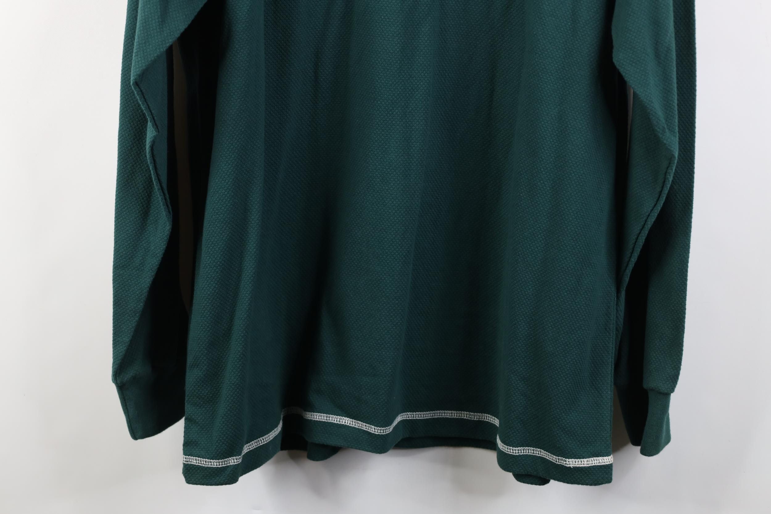 Vintage Deadstock Vintage 90s Streetwear Knit Long Sleeve T-Shirt Size US XXL / EU 58 / 5 - 16 Thumbnail