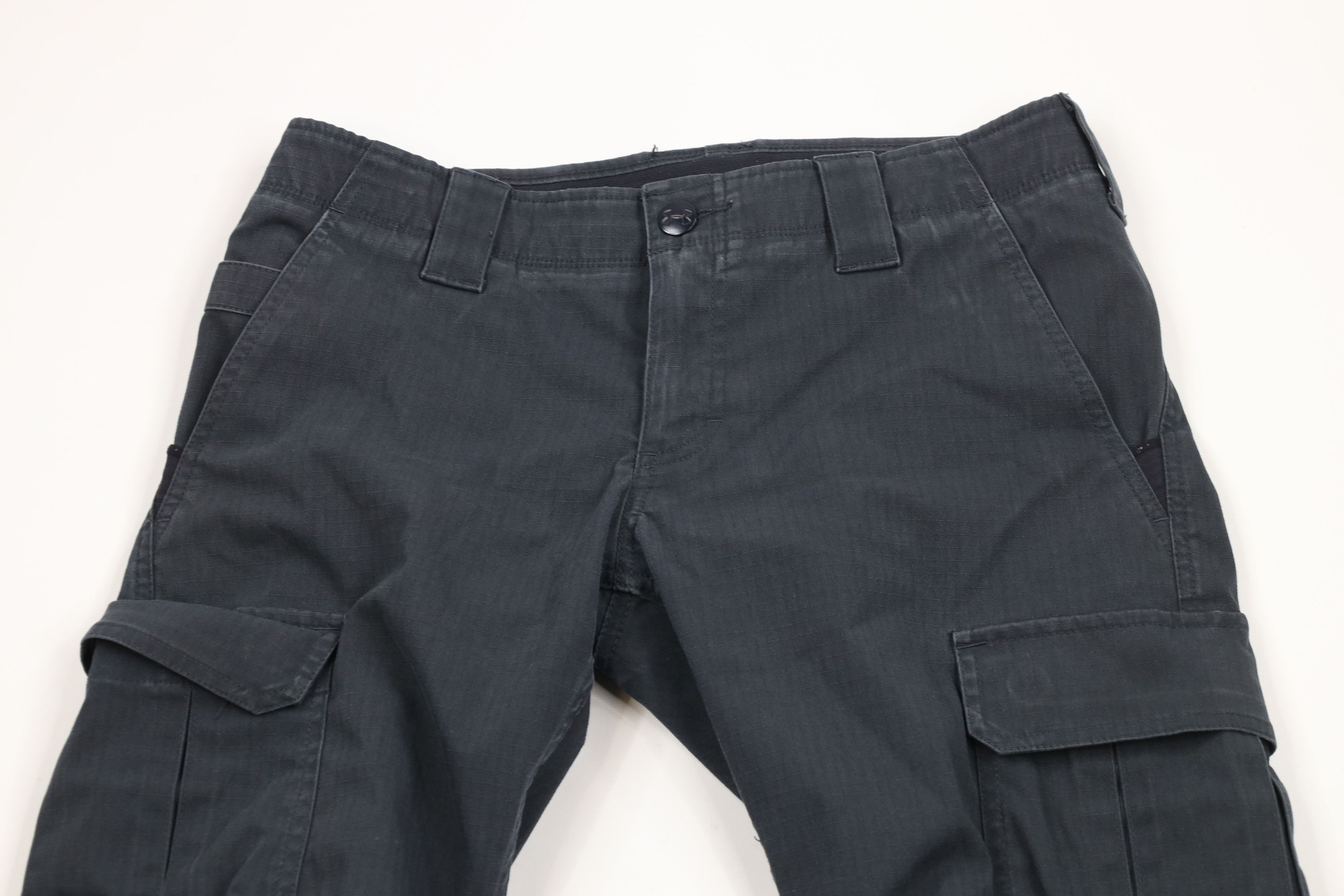 Under Armour × Vintage Under Armour Thrashed Ripstop Tactical Uniform Cargo Pants Size 32" / US 10 / IT 46 - 2 Thumbnail