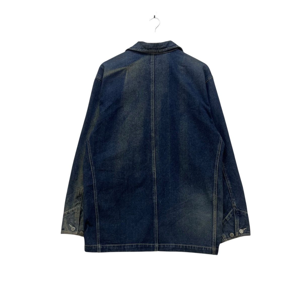45rpm 💥Vintage Sunfaded Pairshine Worker Denim Jacket Size US L / EU 52-54 / 3 - 2 Thumbnail