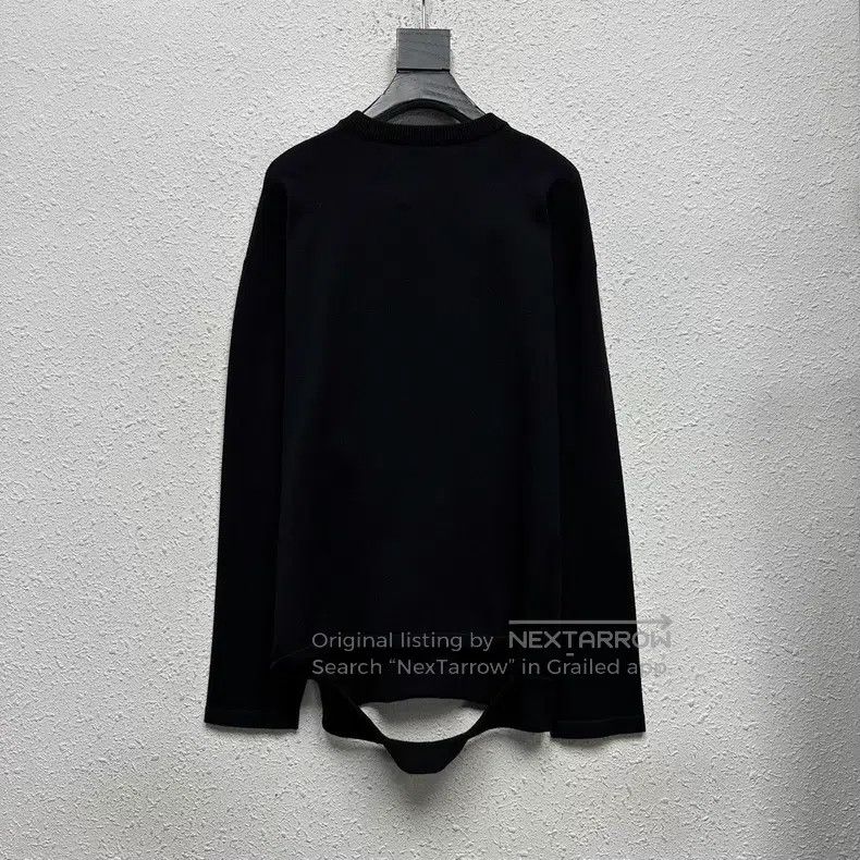 Balenciaga Balenciaga Destroyed Hem Sweater Size US S / EU 44-46 / 1 - 3 Thumbnail