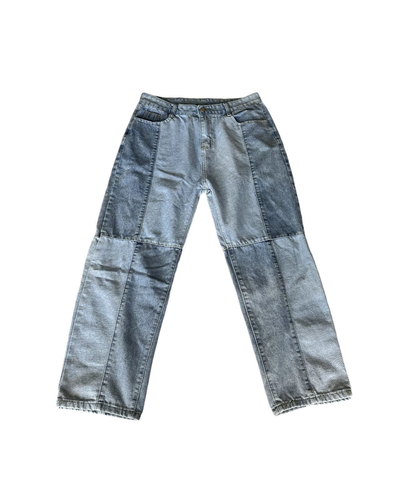 MNML Denim mismatch Jeans Size US 32 / EU 48 - 1 Thumbnail