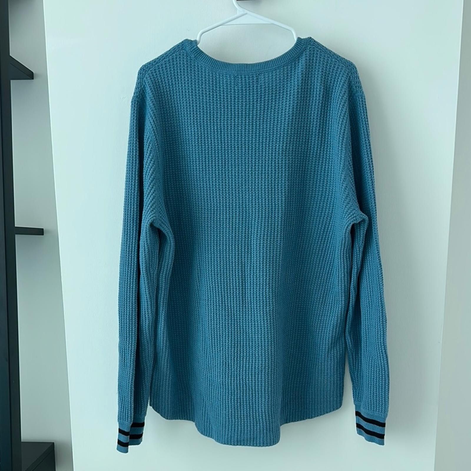 H&M H&M Blue Long Sleeve Shirt Size US L / EU 52-54 / 3 - 3 Thumbnail