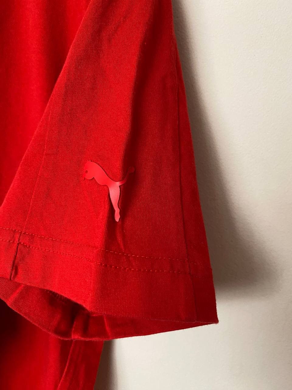 Ferrari × Puma × Vintage 📌Puma Mens Ferrari Racing Red Crew Neck Short Sleeve T-Shirt Size US L / EU 52-54 / 3 - 2 Thumbnail