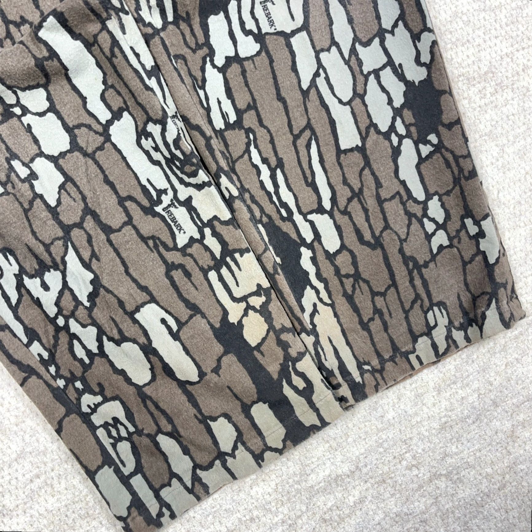 Realtree VINTAGE Realtree Camo Cargo Pants Men 36x30 Trebark 90s Chamois Cloth USA Baggy Size US 36 / EU 52 - 6 Thumbnail