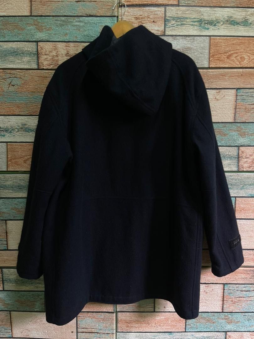 PPFM PPFM Japanese Archive Melton Wool Hooded Parka Coat - Size F Size US L / EU 52-54 / 3 - 2 Thumbnail