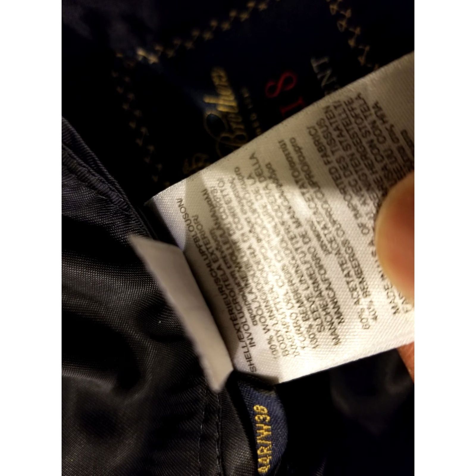 Brooks Brothers VINTAGE Brooks Brothers Wool Blazer 3-in-1 Jacket Mens 44R Black Gray Wool Blazer Brooks Brothers Mens Blazer 44R Size 44R - 3 Thumbnail