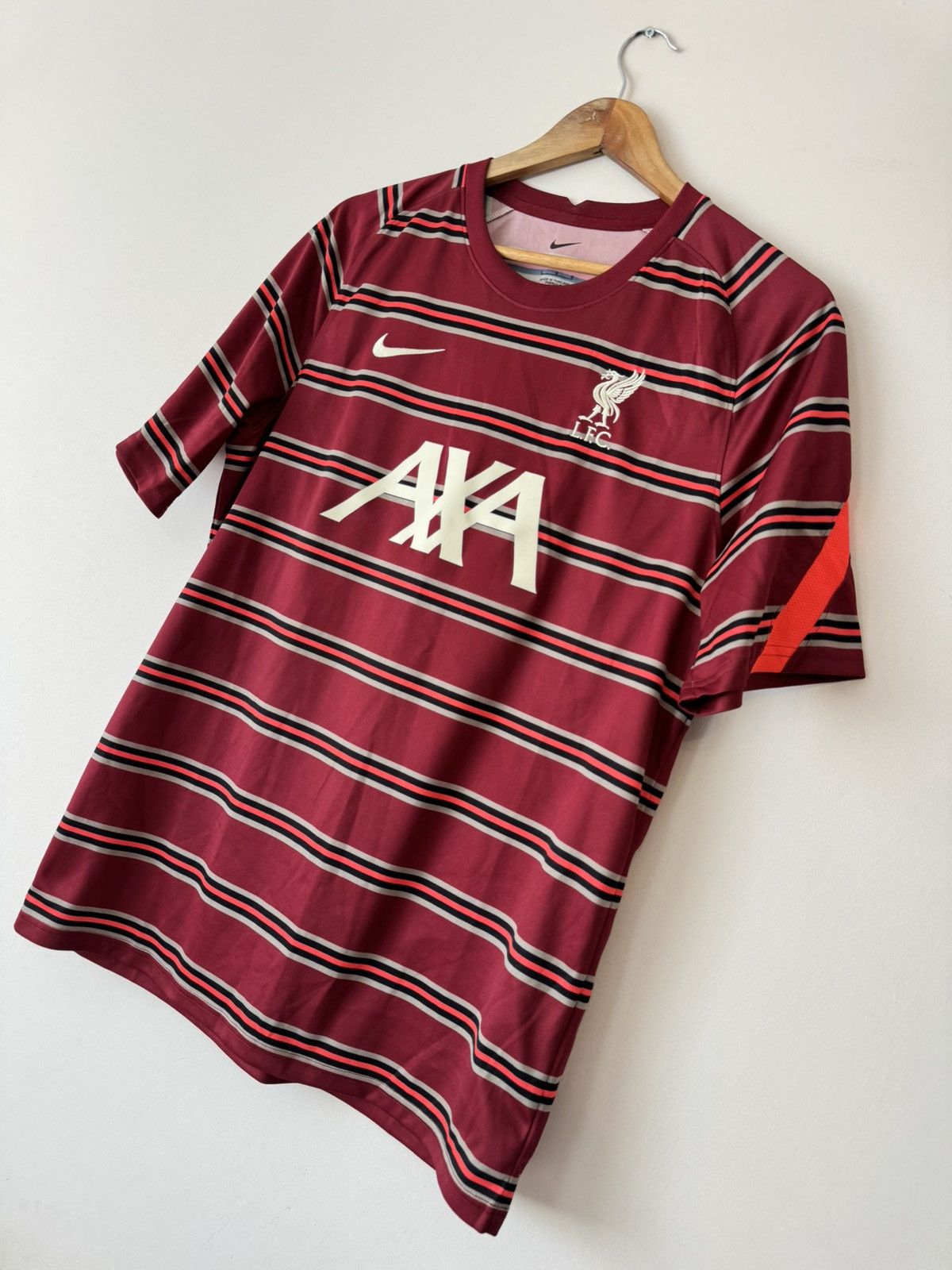 Nike Liverpool 2021-2022 Soccer Jersey Football Kit Shirt Size US L / EU 52-54 / 3 - 3 Thumbnail