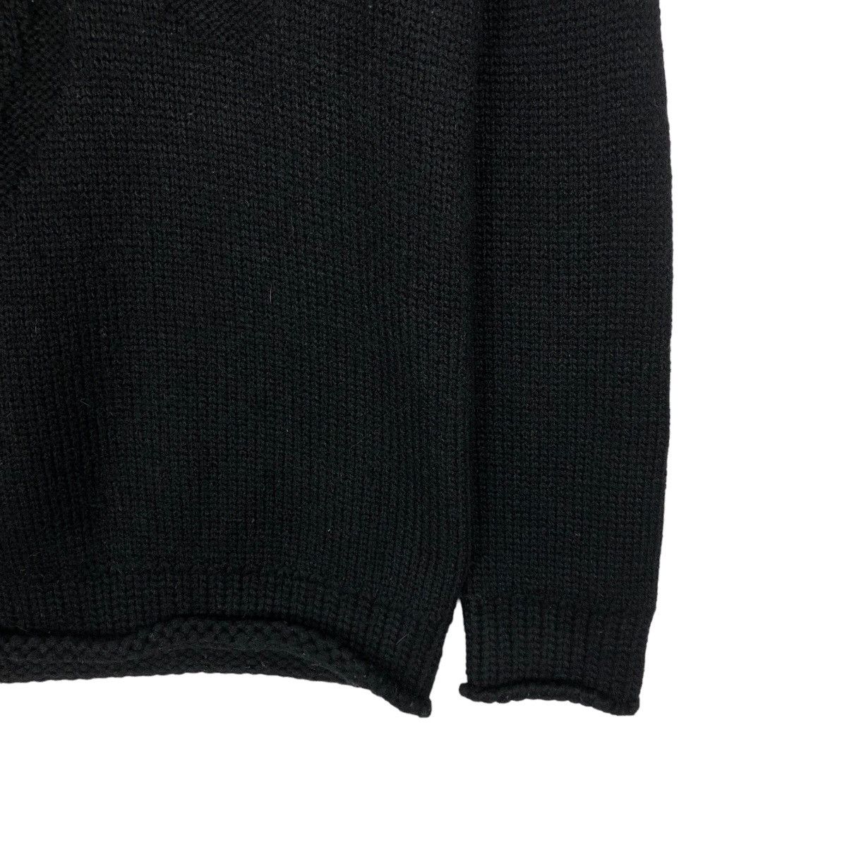 Japanese Brand VINTAGE KNIT SWEATSHIRT ICONIC BLACK COLOUR CASTELBAJAC Size US M / EU 48-50 / 2 - 4 Thumbnail