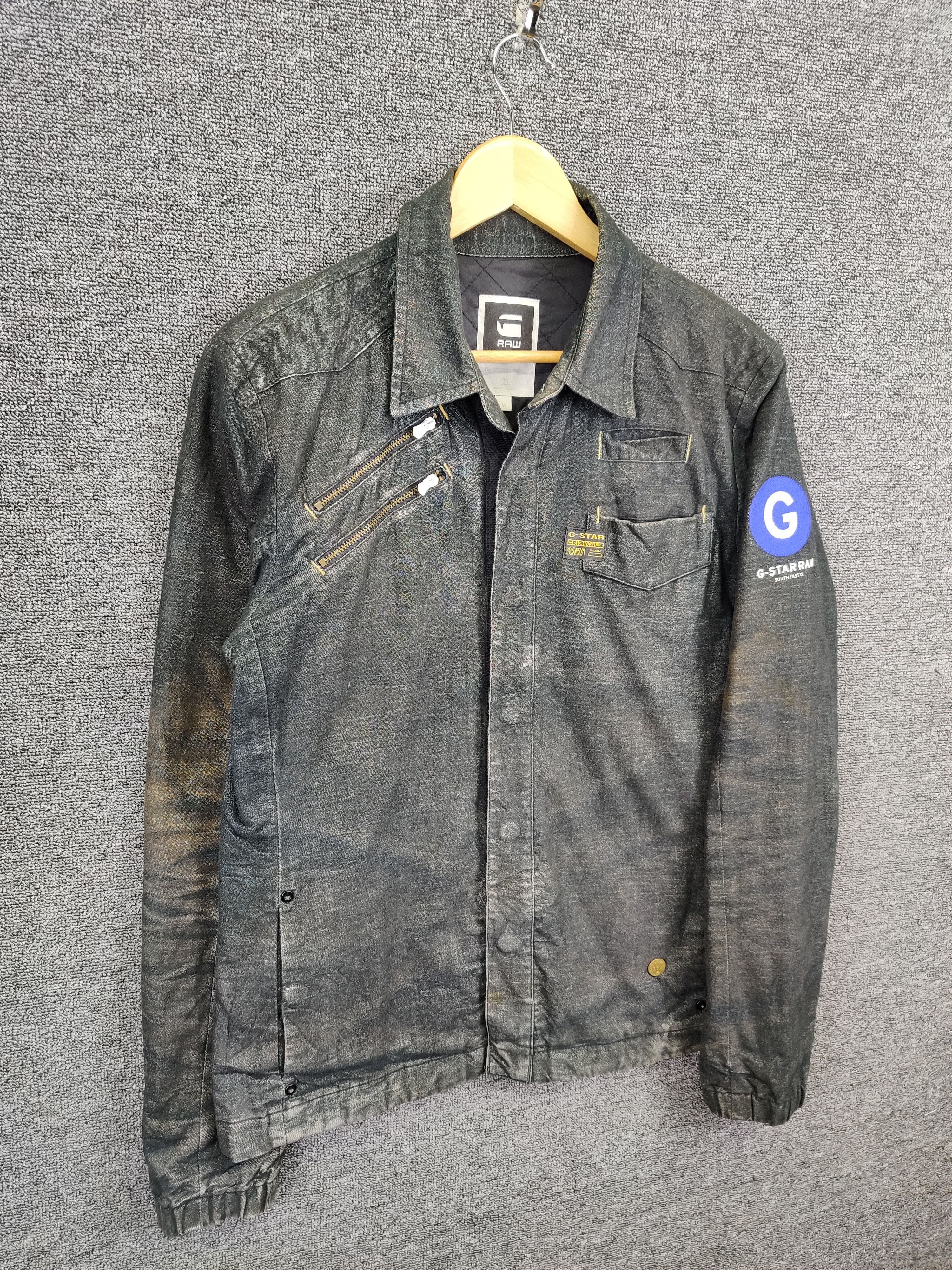 G-Star G-Star Raw Denim 3301 Sun Faded Overshirt Denim Jacket Size US M / EU 48-50 / 2 - 7 Thumbnail