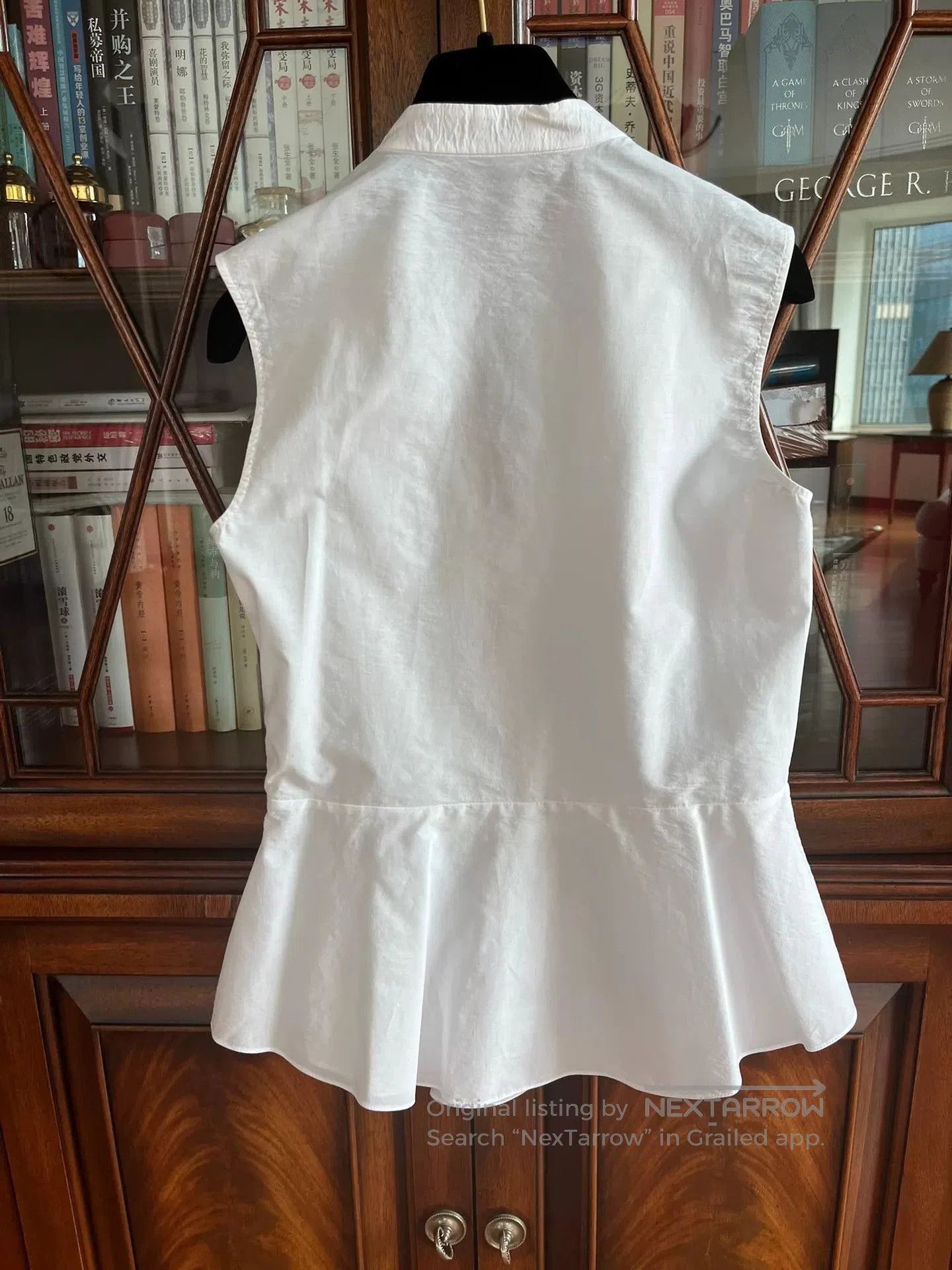 Brunello Cucinelli Brunello Cucinelli White Sleeveless Top. Size US XS / EU 42 / 0 - 2 Thumbnail
