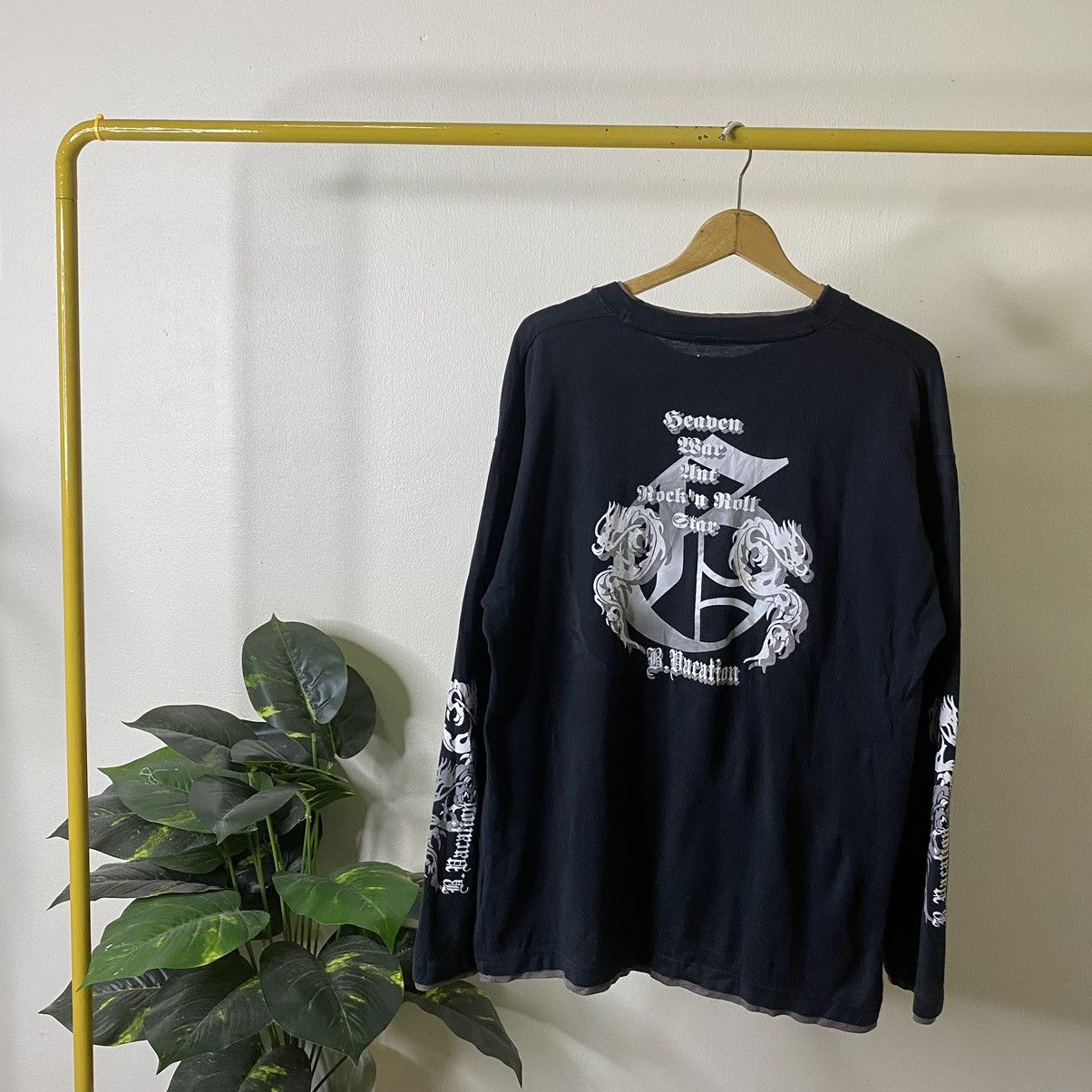 If Six Was Nine BlueVacation Seditionaries Poem Dragon Cyber Gothic Punk LS Size US XL / EU 56 / 4 - 1 Thumbnail