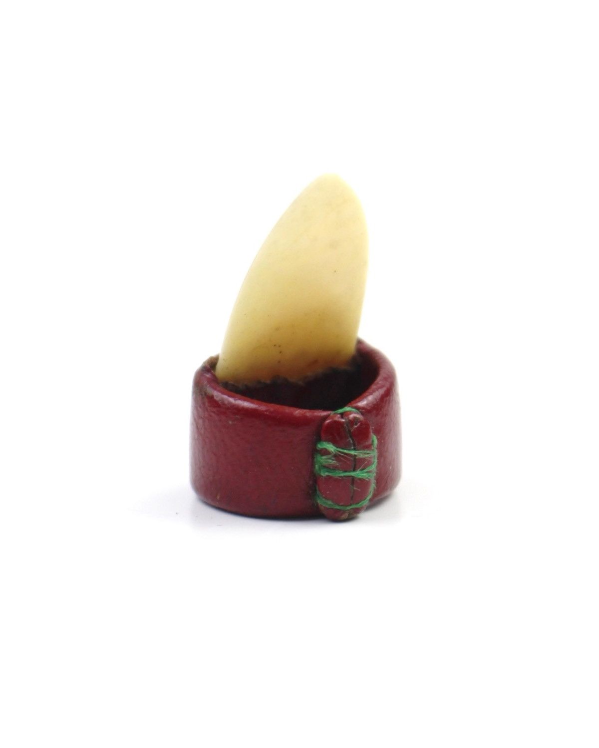 If Six Was Nine 2000S JAPANESE MADE BLOOD CLAW LEATHER NAIL RING Size ONE SIZE - 5 Thumbnail