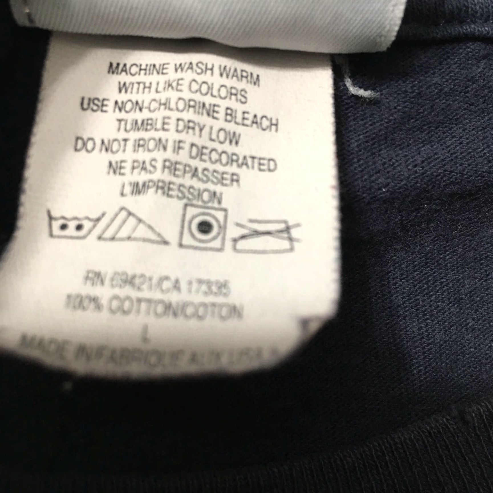 Reebok Vintage Reebok USA Made Big Logo T-Shirt L Men Blue Classic 90s Sports Logo Shirt Size US L / EU 52-54 / 3 - 3 Thumbnail