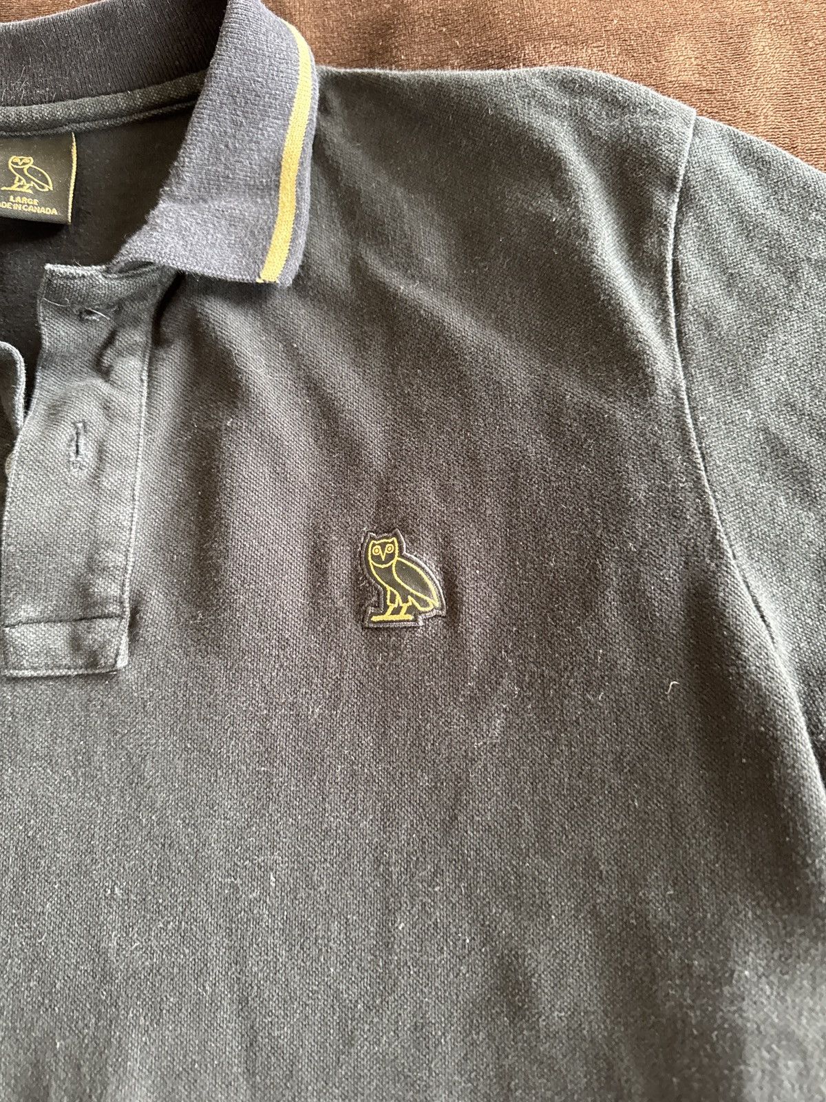 October's Very Own OVO Essentials Polo Size US L / EU 52-54 / 3 - 1 Thumbnail