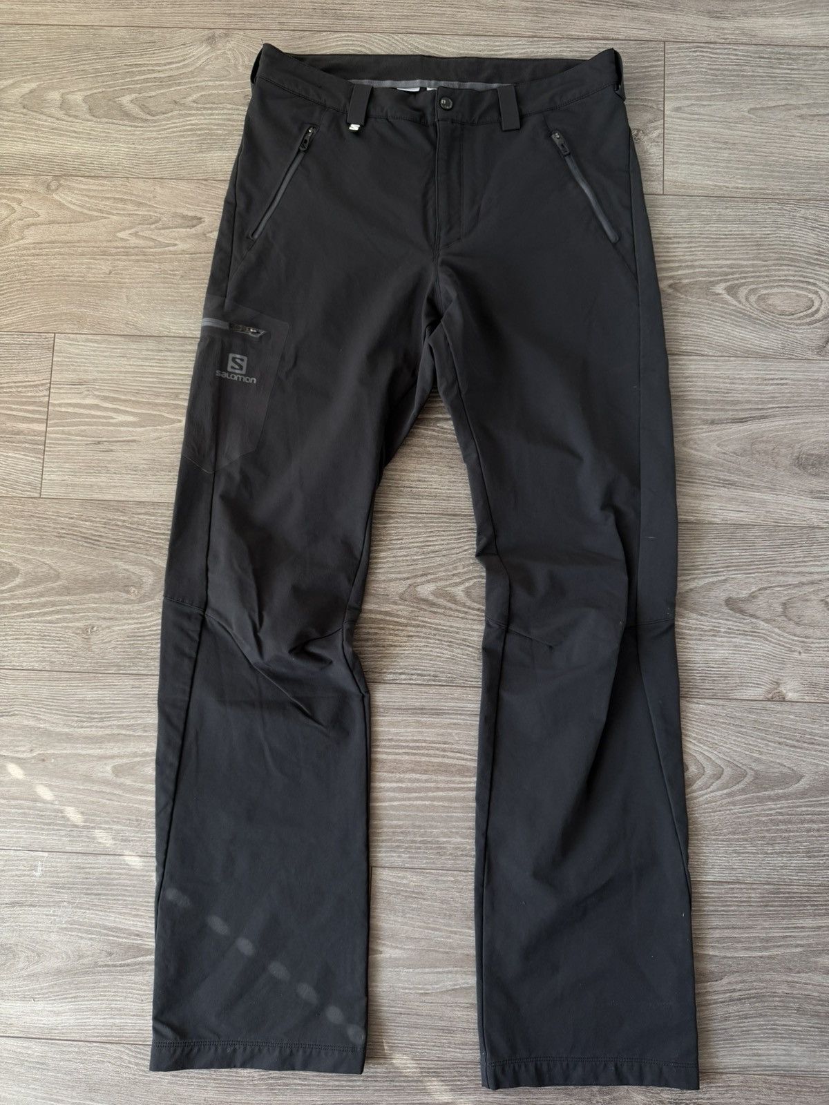 Salomon Salomon Lab System Outdoor Climawind S Logo Trail Pants Size US 30 / EU 46 - 1 Thumbnail