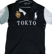 Polo Ralph Lauren Black Tokyo Chief Keef Ralph Lauren Polo Shirt Size US XL / EU 56 / 4 - 1 Thumbnail