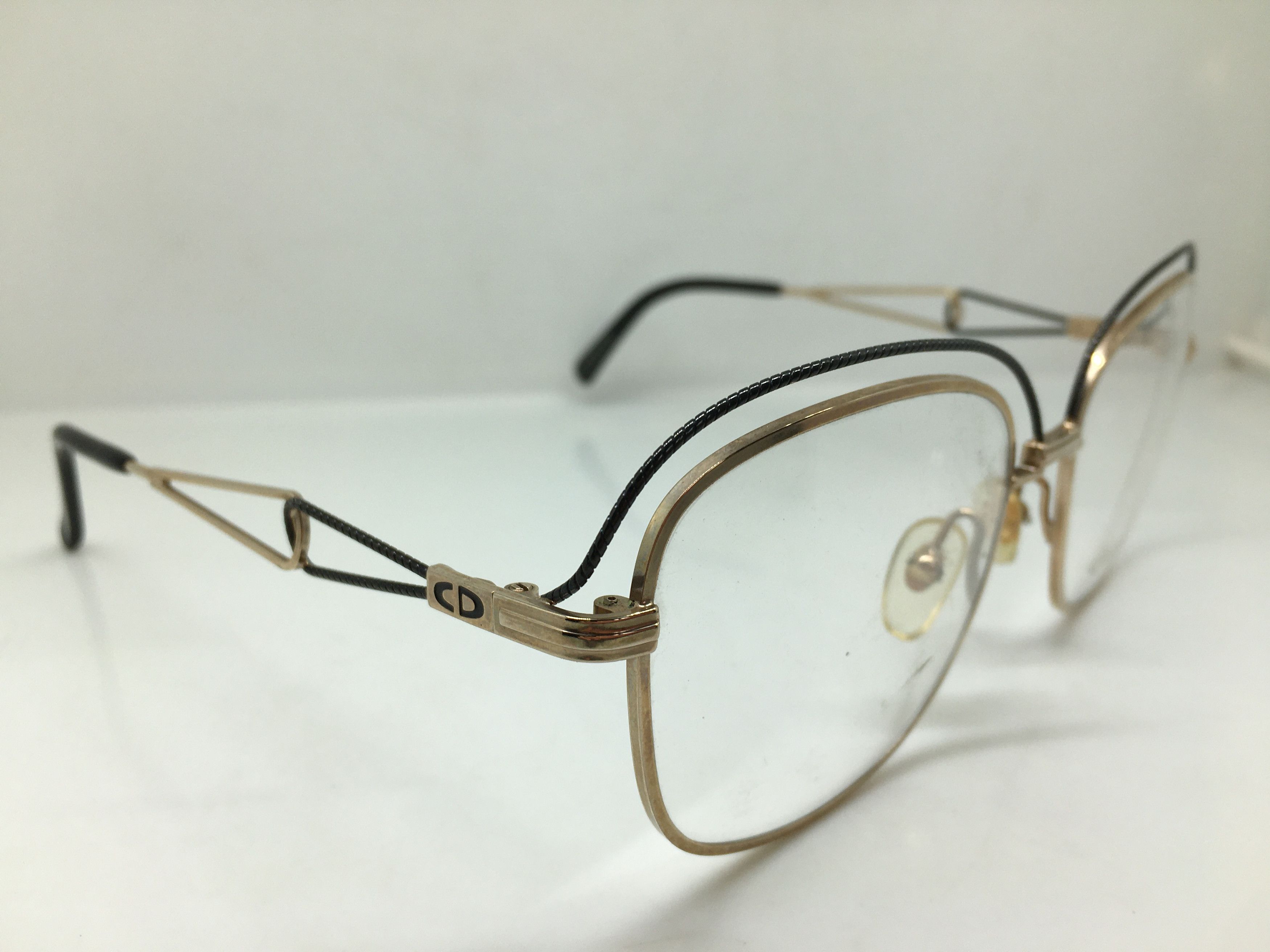 Dior Vintage Christian Dior 2461 Woman Eyeglasses Frame Austria Size ONE SIZE - 2 Thumbnail