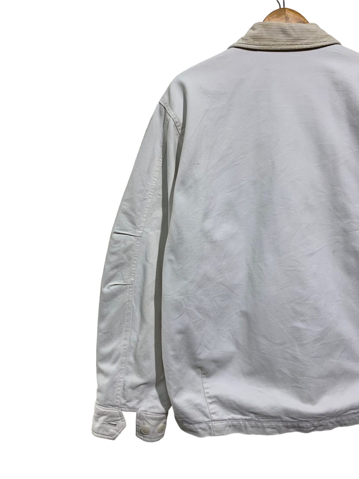 Blue Blue Japan 🔥MISTER FREEDOM X H.R MARKET DUCK CANVAS WORKERS JACKET Size US L / EU 52-54 / 3 - 9 Thumbnail