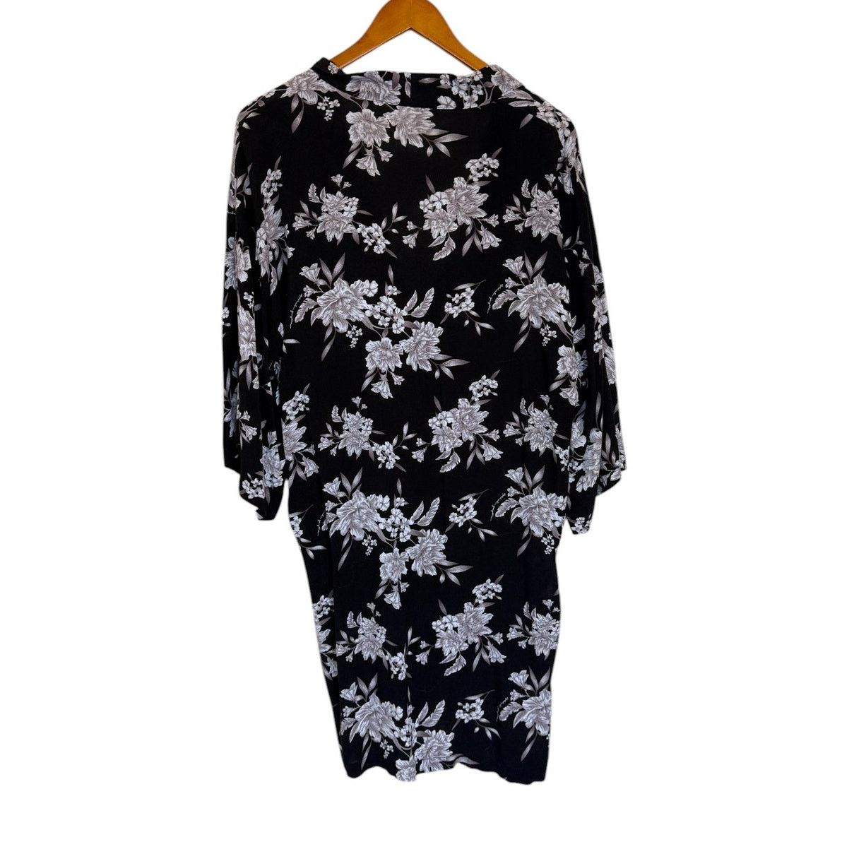Spiritual Gangster Spiritual Gangster Kimono Women Large Black Maya Floral Size L / US 10 / IT 46 - 6 Thumbnail