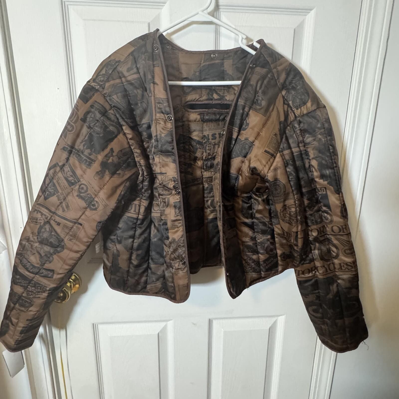 FirstGear FirstGear Motorcycle Jacket Liner with Vintage Print-XL Size ONE SIZE - 1 Thumbnail