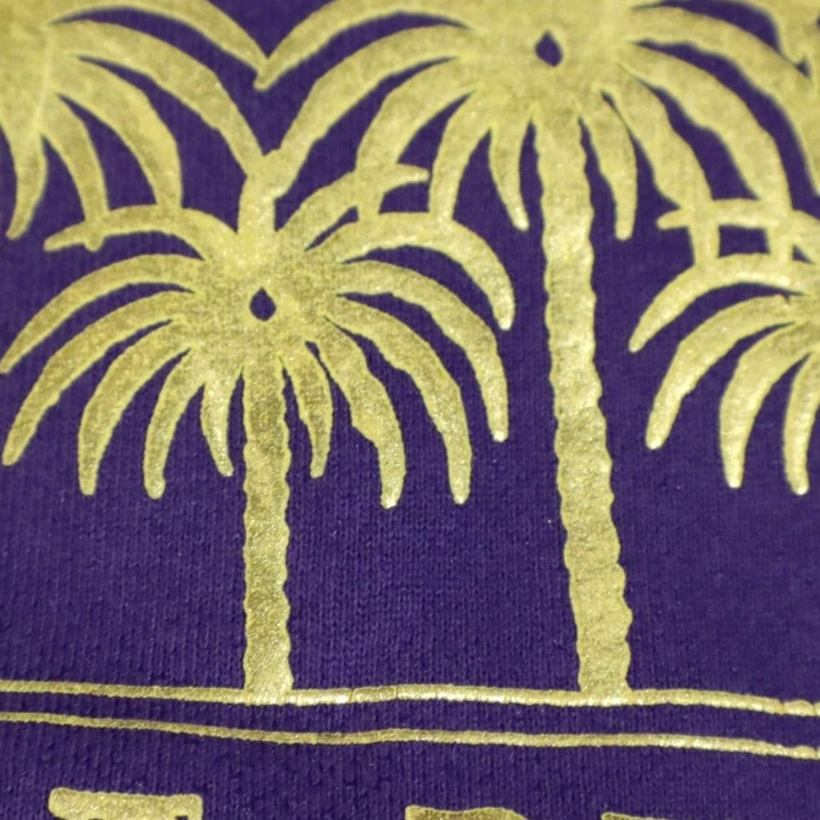 Vintage VTG With an Attitude Myrtle Beach Gold Palms Solid Sweatshirt Purple Men's L Size US L / EU 52-54 / 3 - 7 Thumbnail
