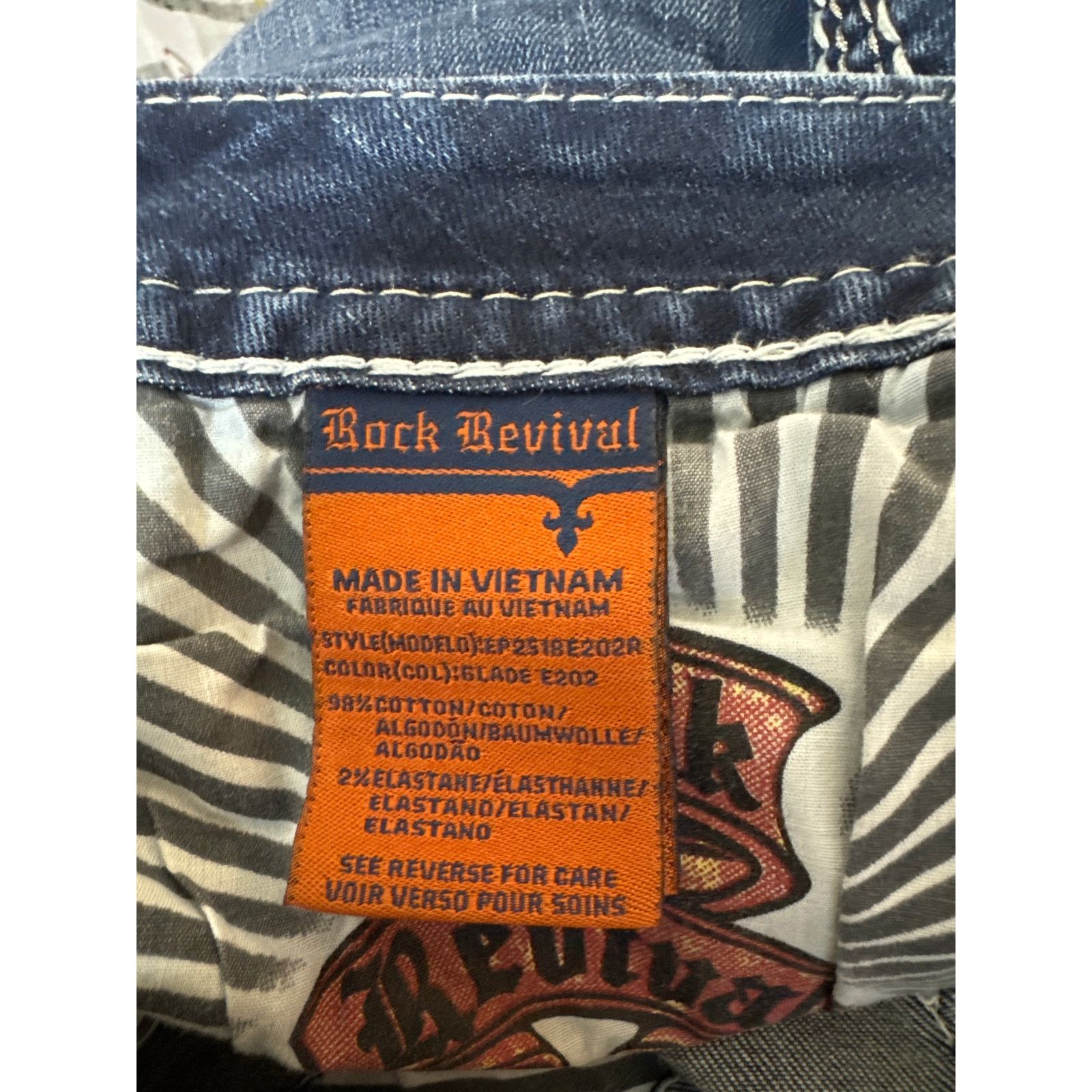 Rock Revival Rock Revival Glade, Easy Boot, Size 31 Tearing On Pocket Size 31" - 5 Thumbnail