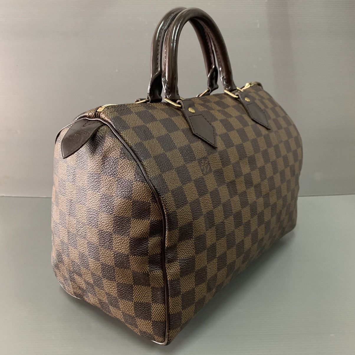 Louis Vuitton Louis Vuitton Speedy Damier Ebene 30 Size ONE SIZE - 4 Thumbnail