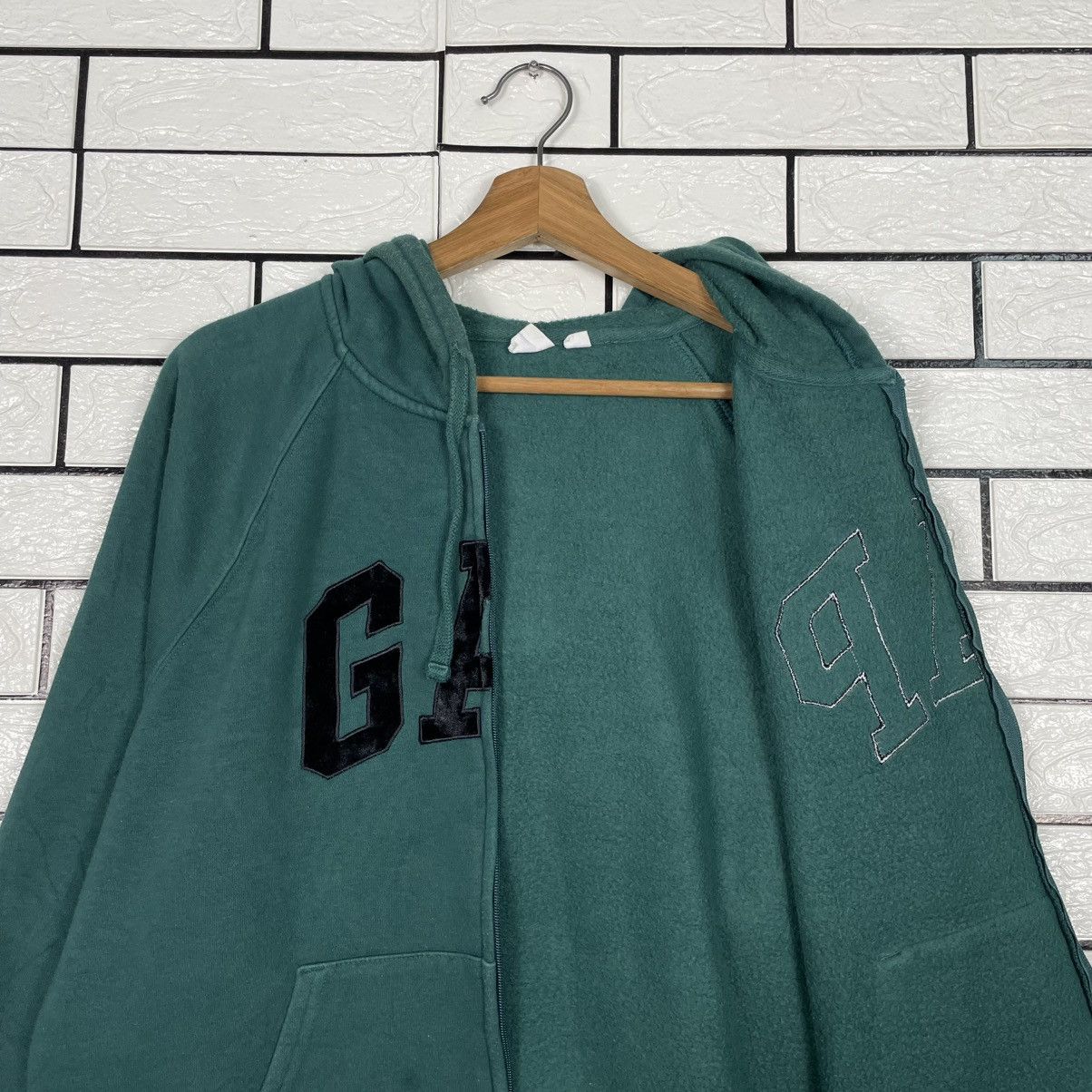 Gap Gap Big Logo Zipper Hoodie Size US M / EU 48-50 / 2 - 10 Thumbnail