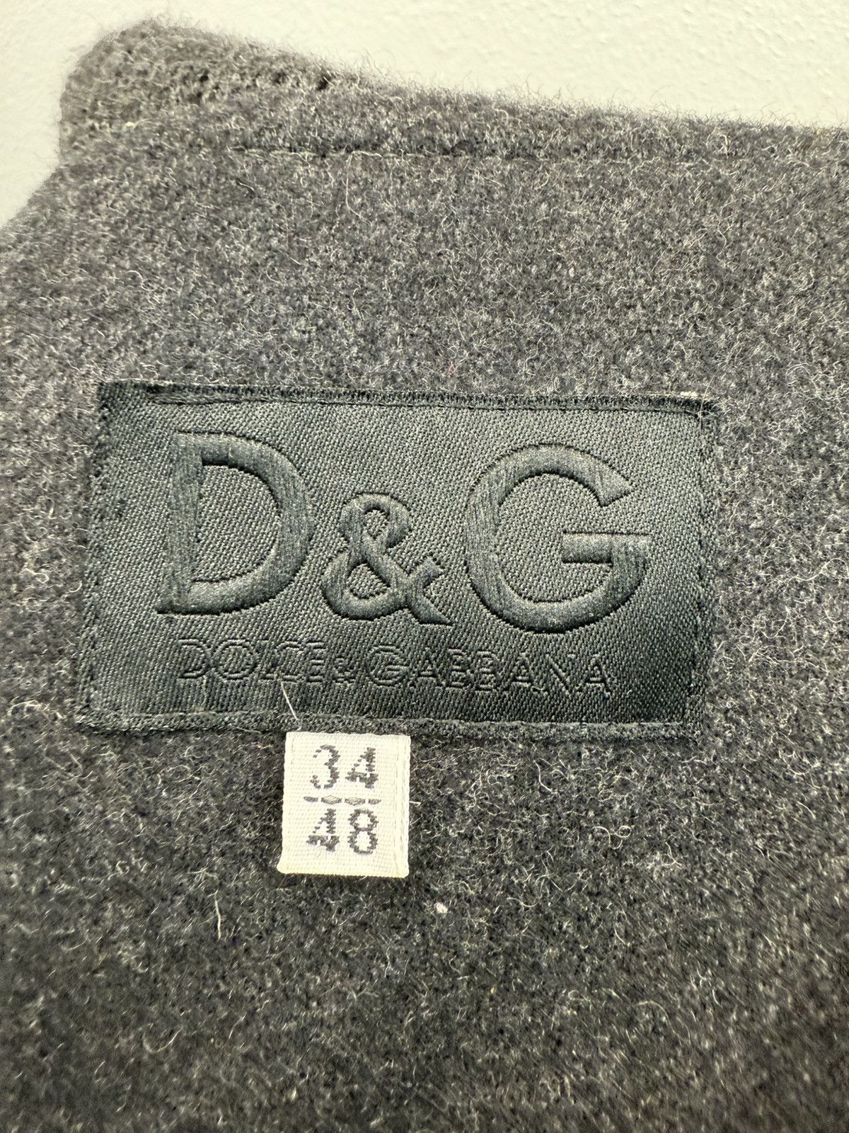 Dolce & Gabbana Dolce & Gabbana Wool Button Up Classic Collared Coat Jacket Size US M / EU 48-50 / 2 - 7 Thumbnail