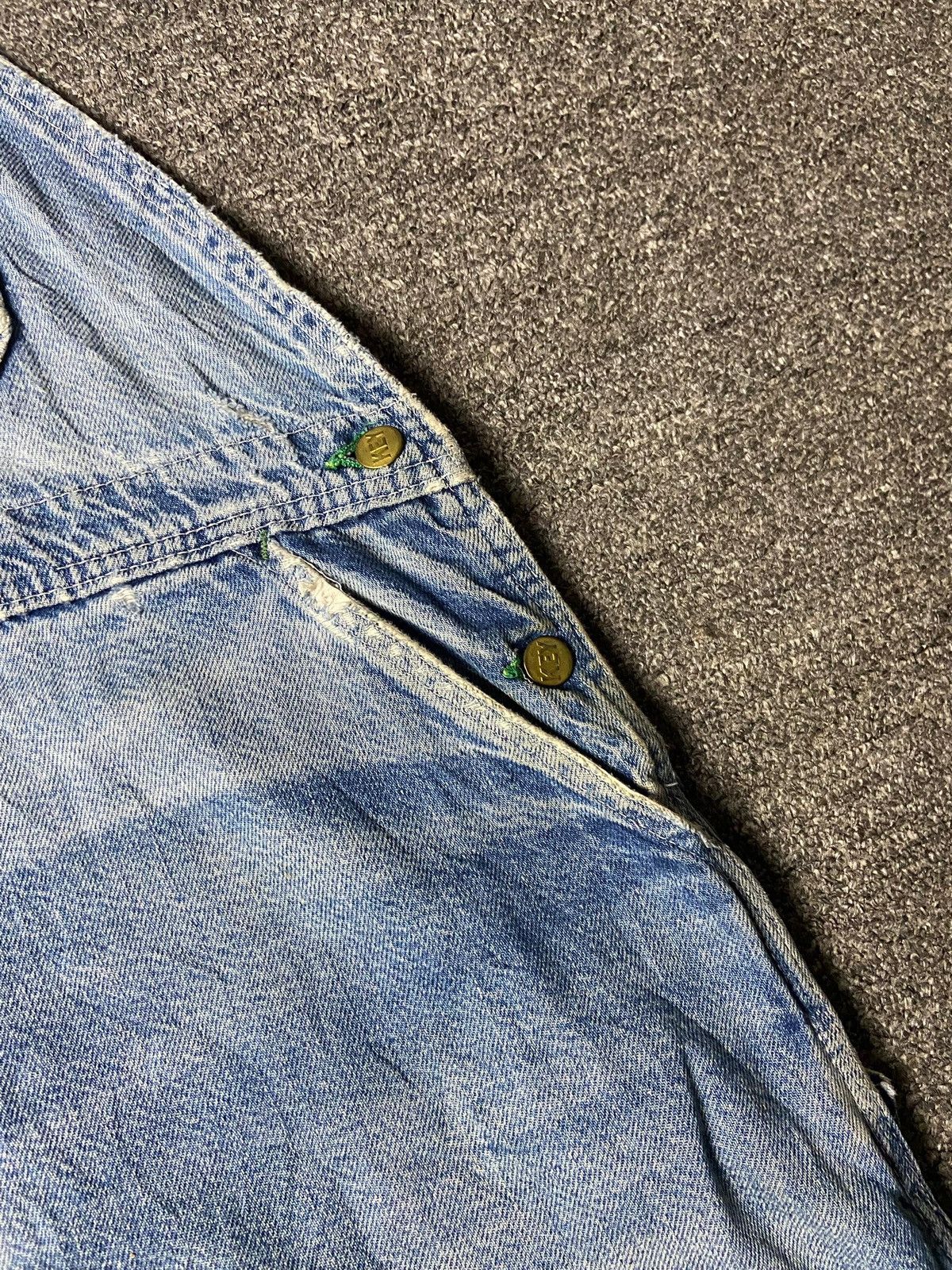 Japanese Brand KEY Imperial Brand Jeans Overalls (164) Size US 40 / EU 56 - 11 Thumbnail