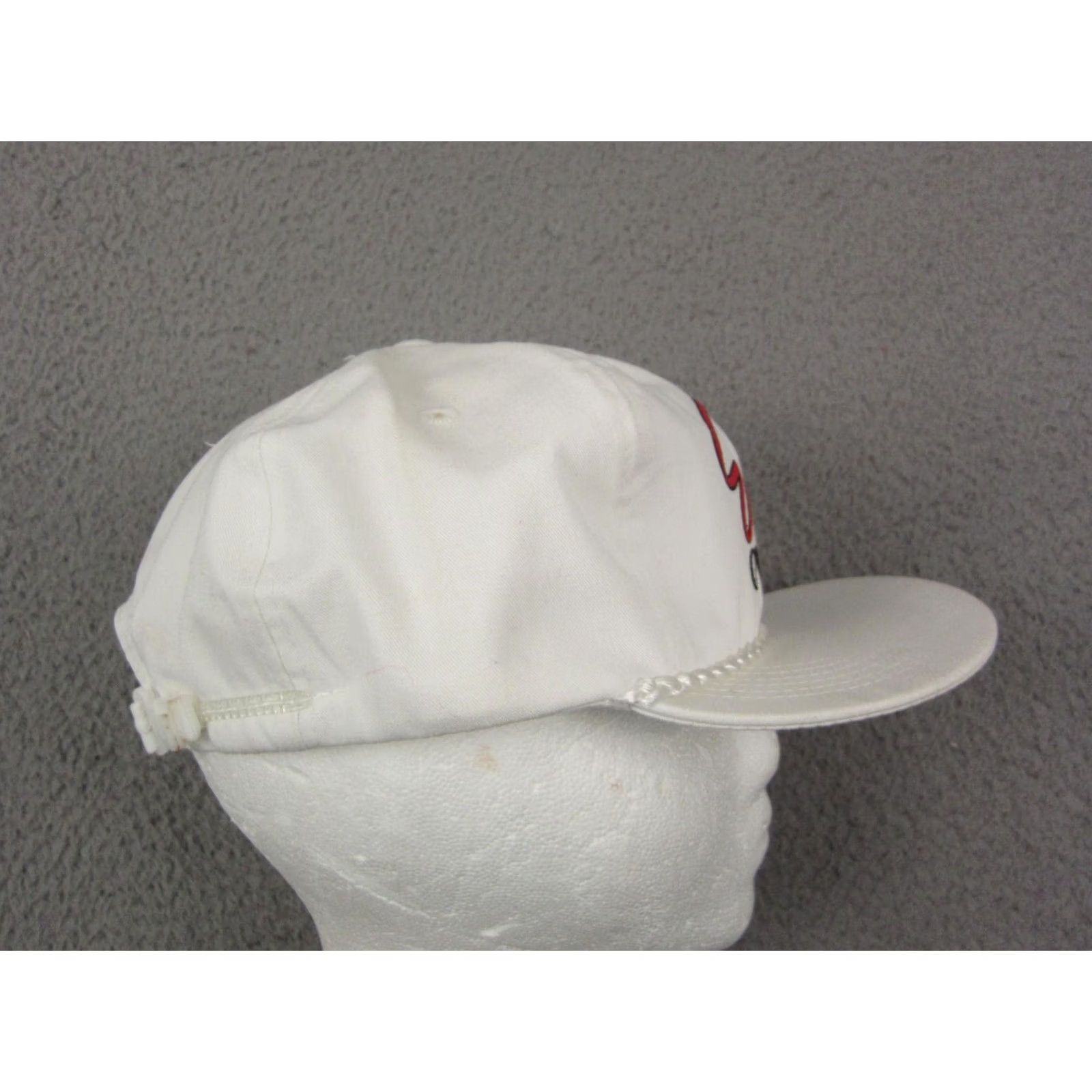 Vintage VINTAGE Exile On Tour Hat Mens One Size White Snapback 80s Concert Band Cap Size ONE SIZE - 3 Thumbnail