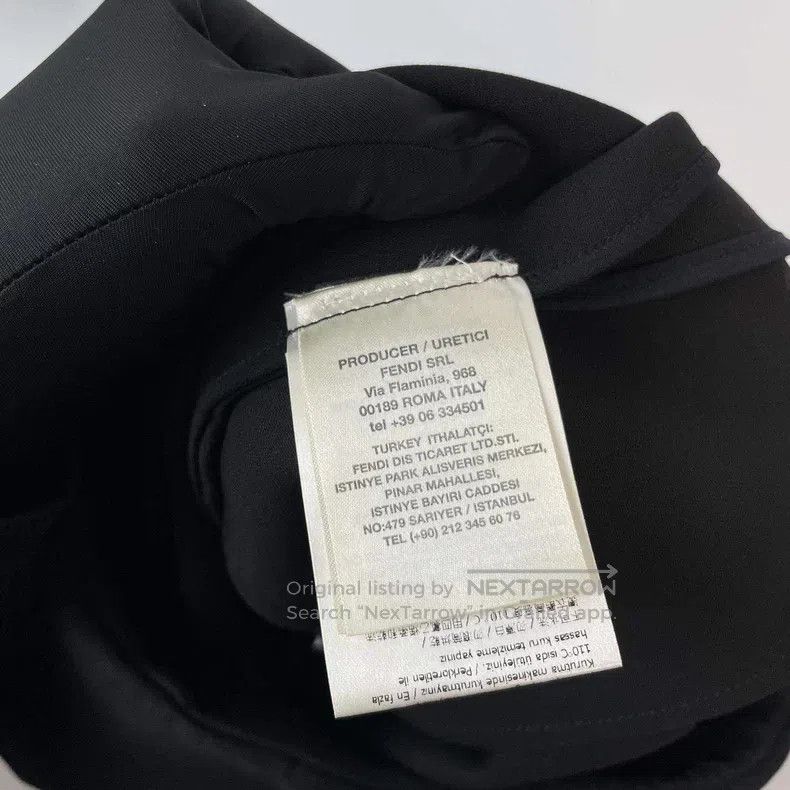 Fendi Fendi Black Skirt Size 25" / US 0 / IT 36 - 4 Thumbnail