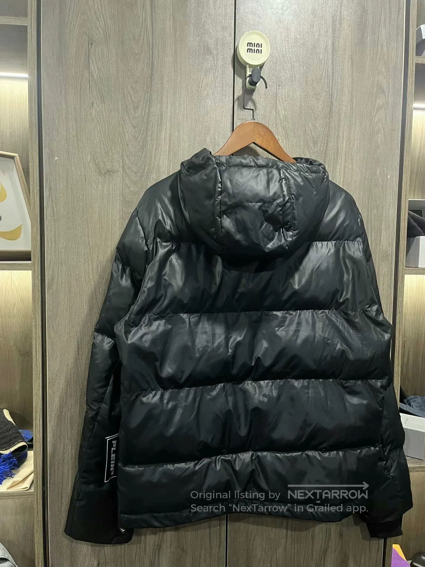 Moose Knuckles black technology down jacket by philip plein. Size US L / EU 52-54 / 3 - 7 Thumbnail