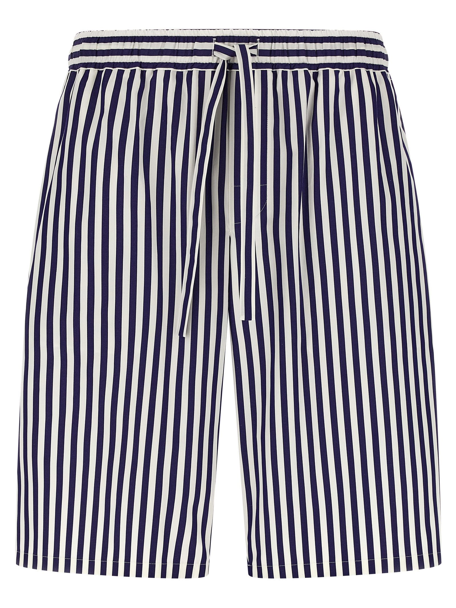 Dolce & Gabbana Striped Bermuda Shorts Size US 34 / EU 50 - 1 Thumbnail