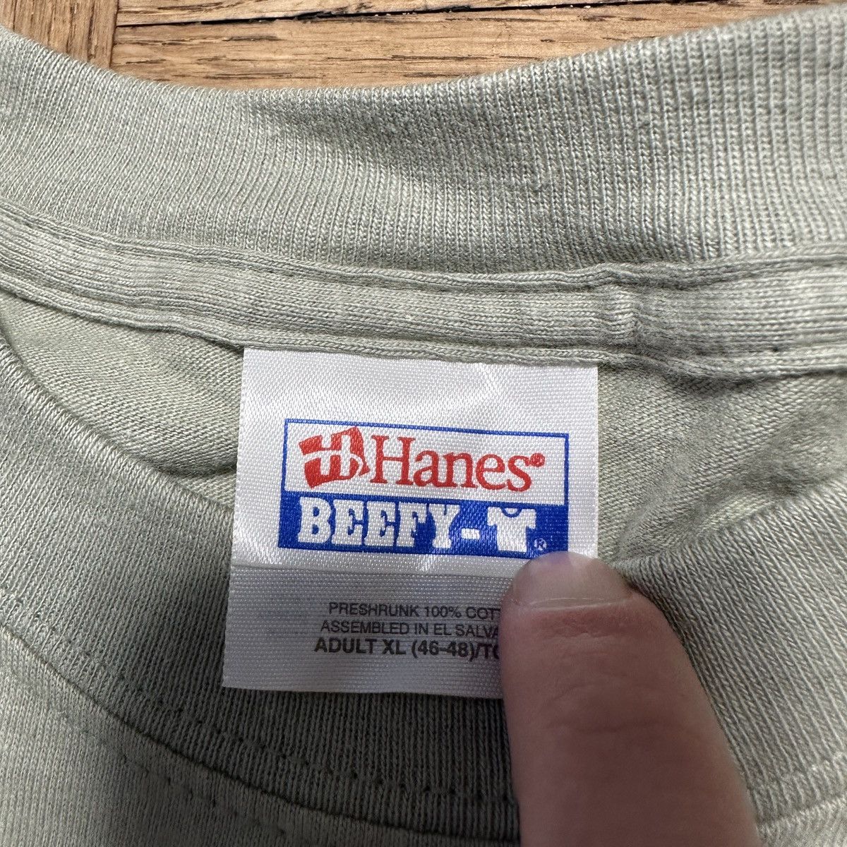 Hanes × Vintage Vintage MTA Atlantic Terminal tee Size US XL / EU 56 / 4 - 4 Thumbnail