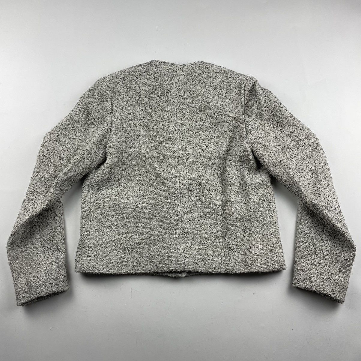 Rag & Bone Rag And Bone Cannon White Long Sleeve Snap Terry Jacket Size M / US 6-8 / IT 42-44 - 11 Thumbnail