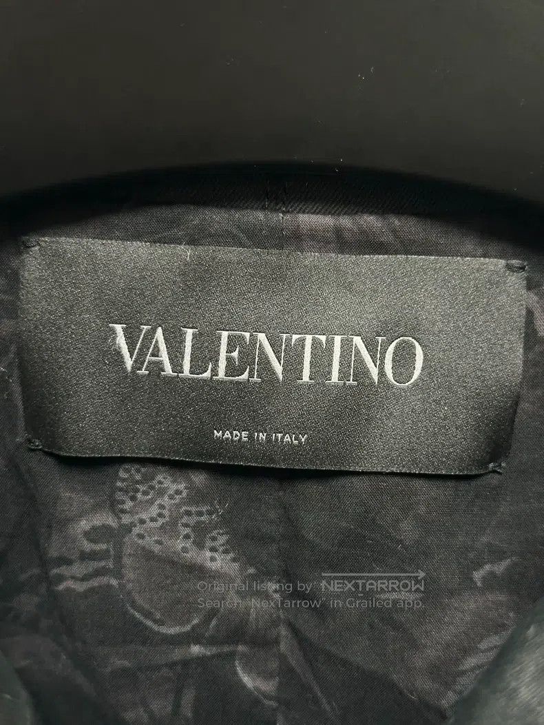 Valentino Valentino Black embroidered butterfly jacket Size US M / EU 48-50 / 2 - 3 Thumbnail