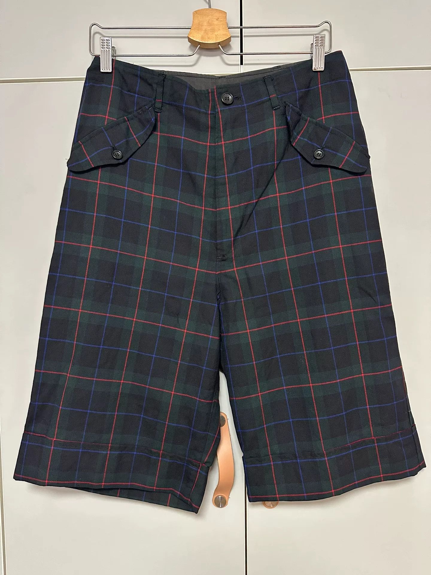 Comme des Garcons CDG COMME des GARÇONS Check Shorts Size US 32 / EU 48 - 1 Thumbnail