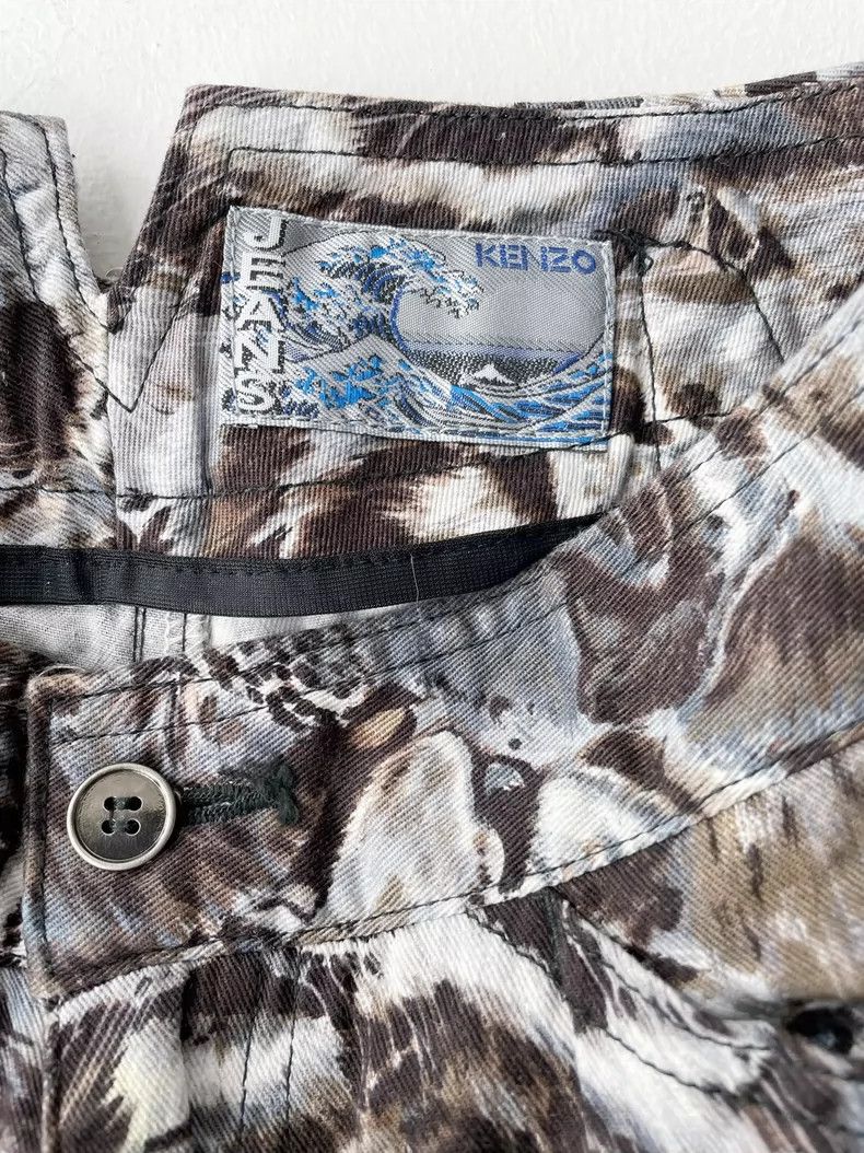 Kenzo Kenzo size m 90s Hokusai Animal High Waist Breeches pants Size US 30 / EU 46 - 8 Thumbnail
