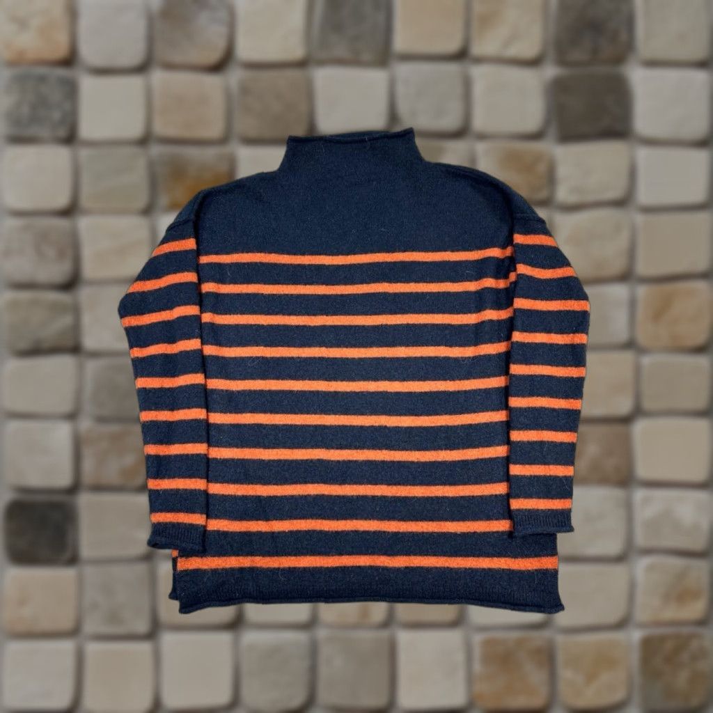Madewell Madewell Sweater Womens XS Blue Orange Knit Pullover Size XXS / US 00 / IT 34 - 1 Thumbnail