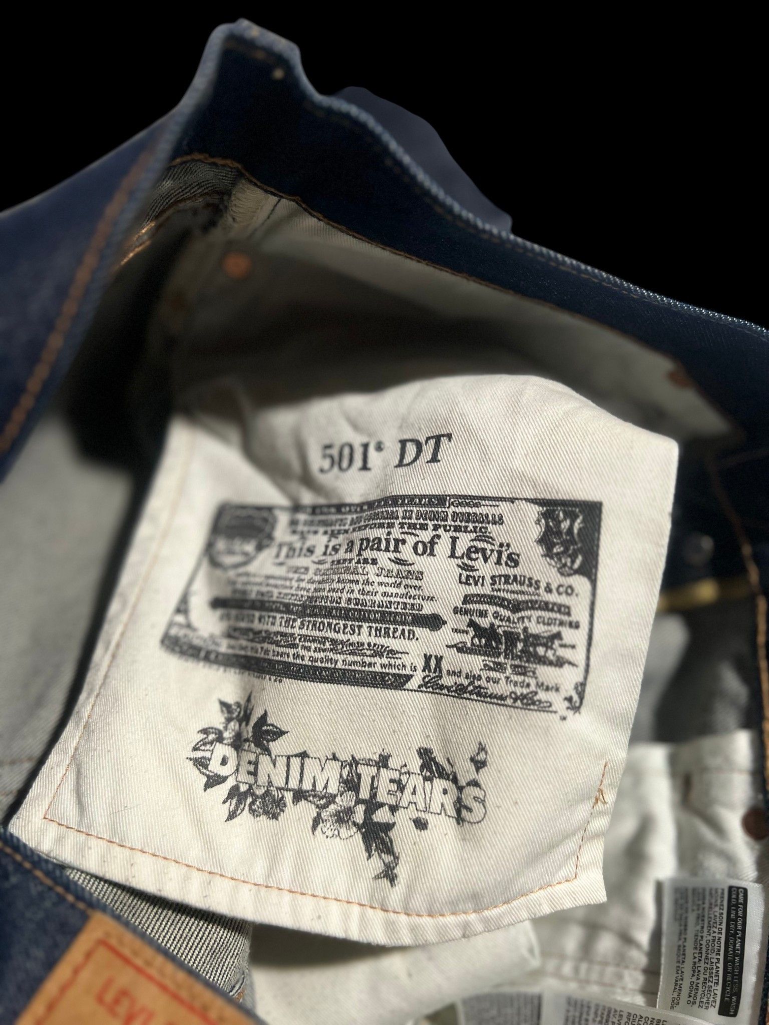 DENIM TEARS Denim Tears Selvedge Denim Size US 34 / EU 50 - 6 Thumbnail