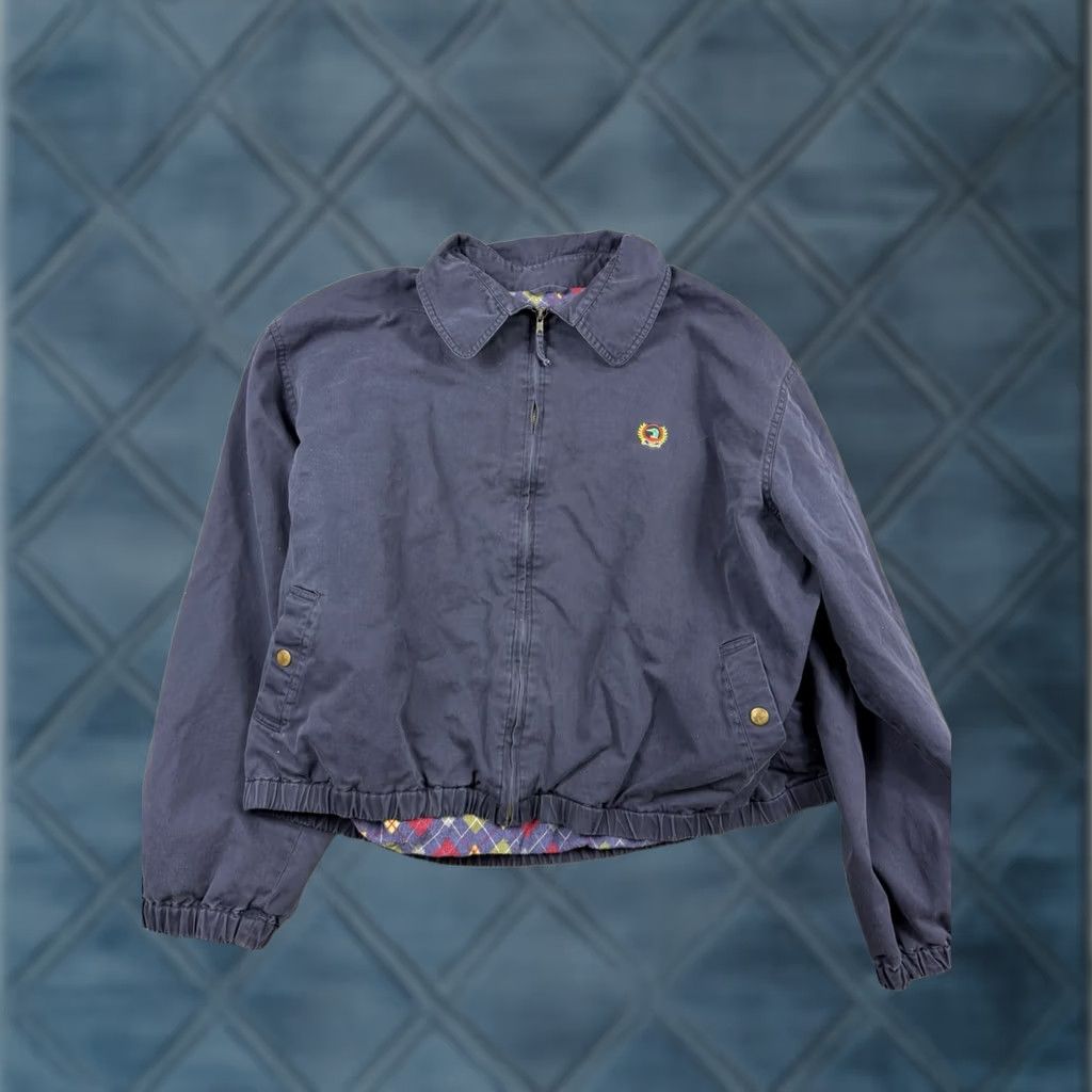 Vintage VINTAGE Duck Head Jacket Navy Blue Full Zip Lined 90s Mens 2XL Casual Workwear Size US XXL / EU 58 / 5 - 1 Thumbnail
